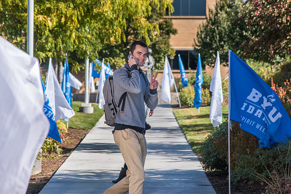 BYU-Idaho Spirit Week Celebration Activities on Campus. Fall Semester