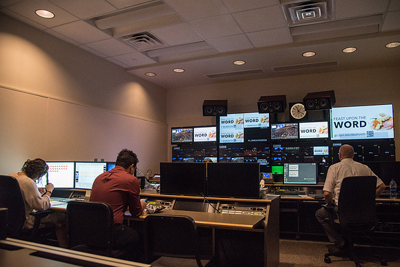 BYU-Idaho Devotional. Students at the Control Room. Behind the Scenes. Fall Semester
