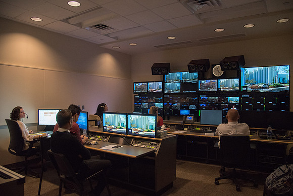 BYU-Idaho Devotional. Students at the Control Room. Behind the Scenes. Fall Semester