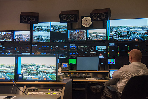 BYU-Idaho Devotional. Students at the Control Room. Behind the Scenes. Fall Semester