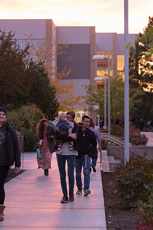 BYU-Idaho Spirit Week Activities. Torch Lighting. Fall Semester