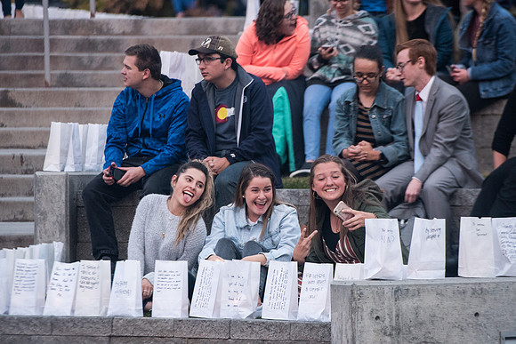 BYU-Idaho Spirit Week Activities. Torch Lighting. Fall Semester