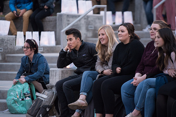 BYU-Idaho Spirit Week Activities. Torch Lighting. Fall Semester