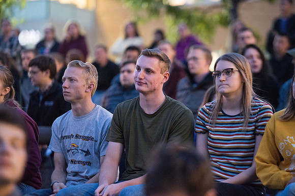 BYU-Idaho Spirit Week Activities. Torch Lighting. Fall Semester