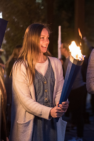BYU-Idaho Spirit Week Activities. Torch Lighting. Fall Semester