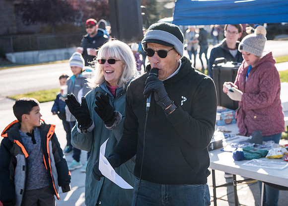 The Spirit Week Parade made a loop around campus, and had various campus organizations participating. Fall semester.