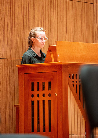 Performance of different students at the Barrus Concert Hall
