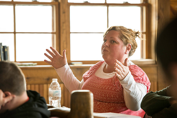 University Relations employees spend a day at Sky Mountain Lodge.
