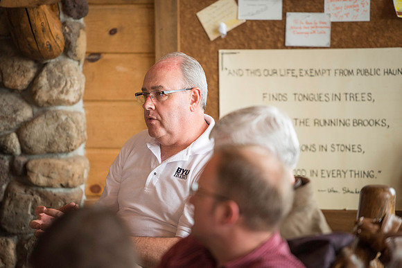 University Relations employees spend a day at Sky Mountain Lodge.
