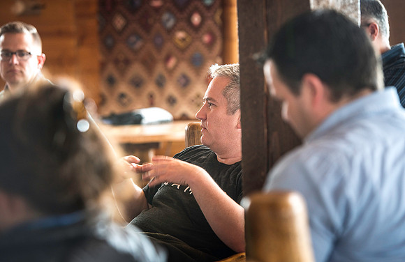 University Relations employees spend a day at Sky Mountain Lodge.