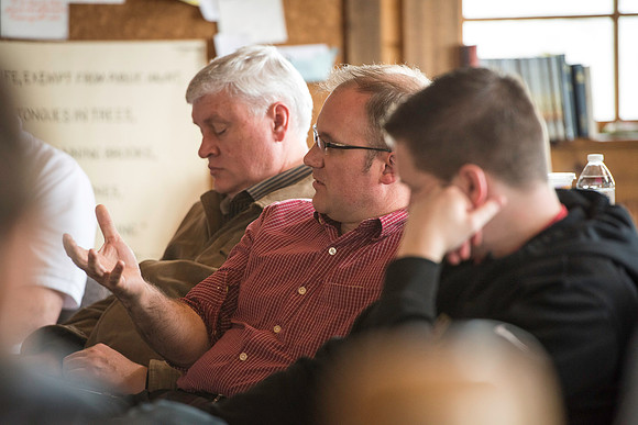University Relations employees spend a day at Sky Mountain Lodge.