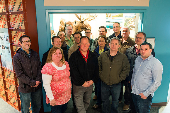 University Relations employees spend a day at Sky Mountain Lodge.