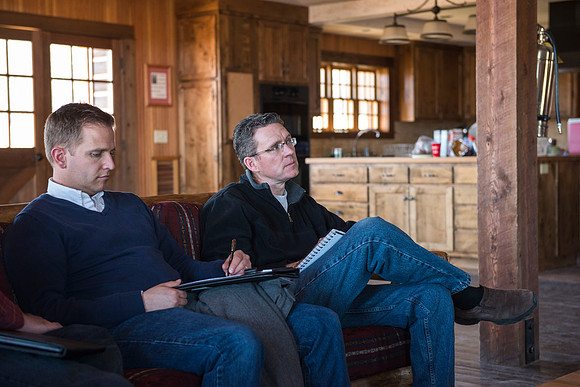 University Relations Communications, Creative Services retreat at the Sky Mountain Lodge near Victor, Idaho.