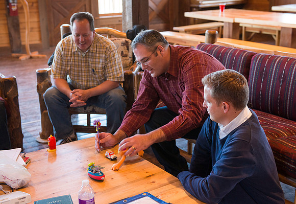 University Relations Communications, Creative Services retreat at the Sky Mountain Lodge near Victor, Idaho.