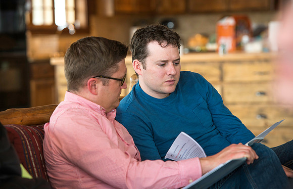 University Relations employees spend a day at Sky Mountain Lodge.
