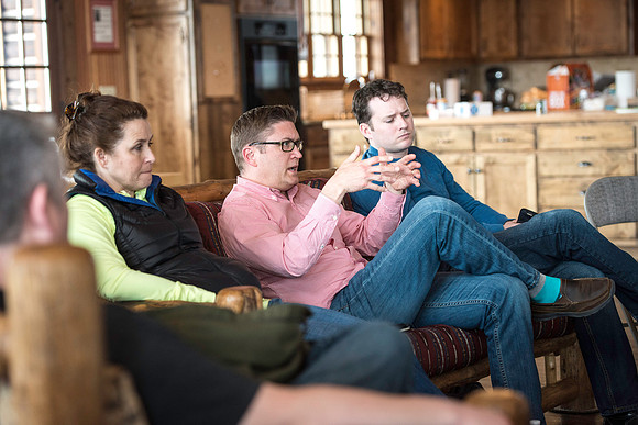 University Relations employees spend a day at Sky Mountain Lodge.