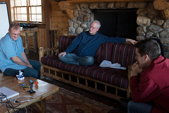 University Relations Communications, Creative Services retreat at the Sky Mountain Lodge near Victor, Idaho.