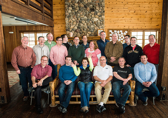 University Relations employees spend a day at Sky Mountain Lodge.
