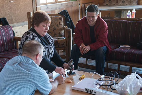 University Relations Communications, Creative Services retreat at the Sky Mountain Lodge near Victor, Idaho.