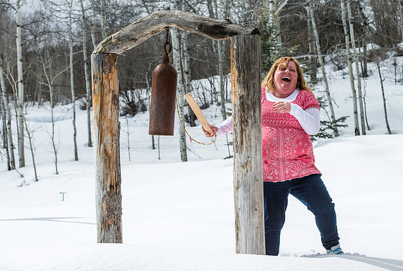University Relations employees spend a day at Sky Mountain Lodge.