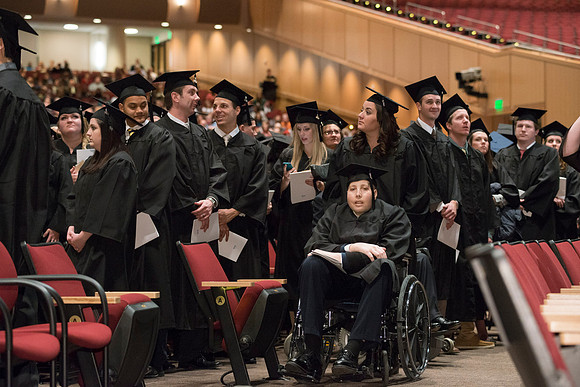 BYU-Idaho December 2013 graduation.