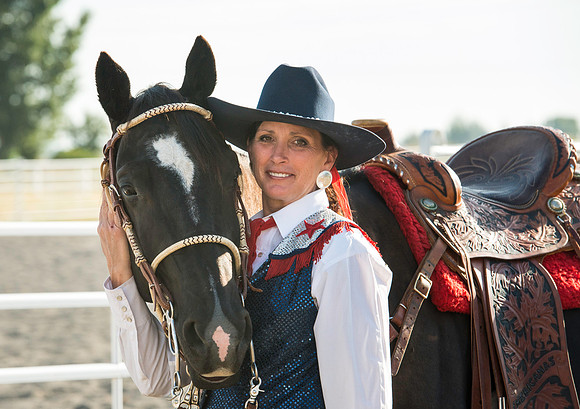 Julie Lee is an Americana horseback rider and has been affiliated with teaching at BYU-Idaho.