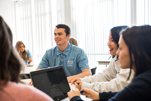 Student mentoring works to provide friendship and counsel for BYU-I students.