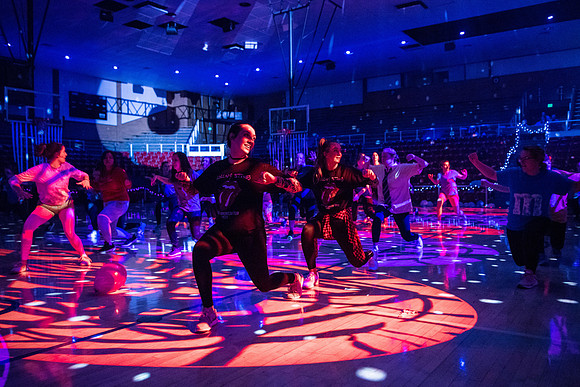 Monster Mash was a Halloween themed fitness dance workout held in the Hart auditorium. Fall semester.