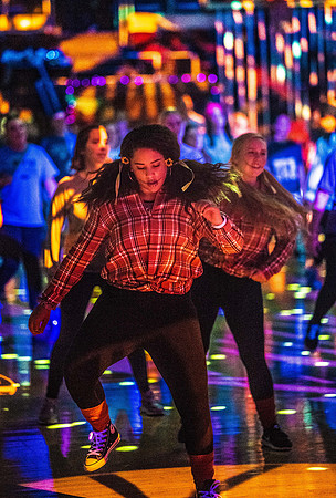 Monster Mash was a Halloween themed fitness dance workout held in the Hart auditorium. Fall semester.
