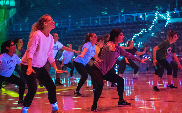 Monster Mash was a Halloween themed fitness dance workout held in the Hart auditorium. Fall semester.