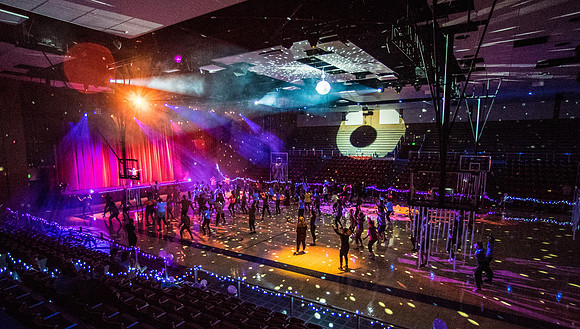 Monster Mash was a Halloween themed fitness dance workout held in the Hart auditorium. Fall semester.
