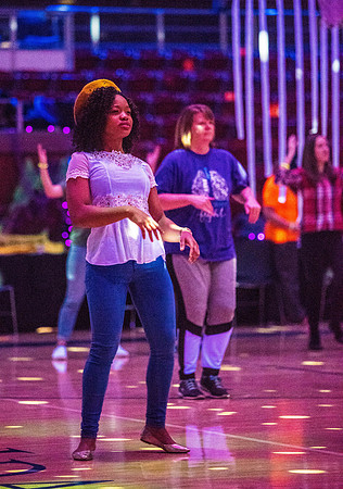 Monster Mash was a Halloween themed fitness dance workout held in the Hart auditorium. Fall semester.