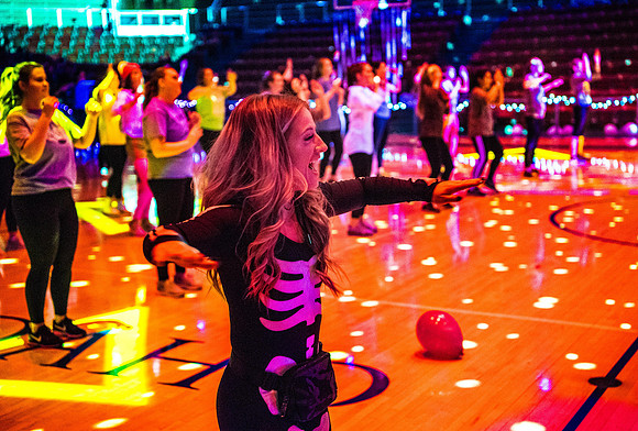 Monster Mash was a Halloween themed fitness dance workout held in the Hart auditorium. Fall semester.