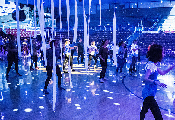 Monster Mash was a Halloween themed fitness dance workout held in the Hart auditorium. Fall semester.