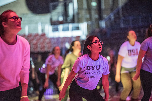 Monster Mash was a Halloween themed fitness dance workout held in the Hart auditorium. Fall semester.