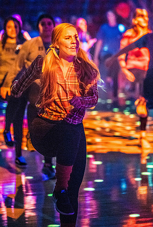 Monster Mash was a Halloween themed fitness dance workout held in the Hart auditorium. Fall semester.