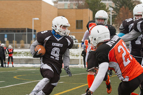 It was a constant battle on the turf for the championship title as the Knights took on the Hurricanes. The Knights were able to hold the Hurricanes as they played in overtime, with the final score bei