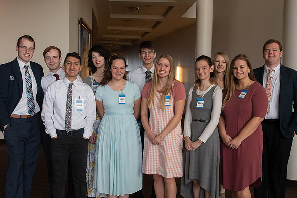 BYU-Idaho Student Usher group for Devotional. Fall Semester