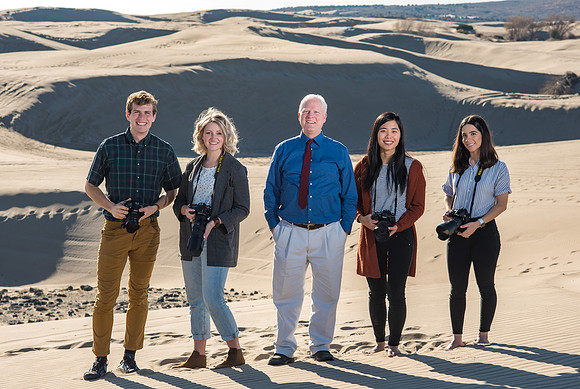 University Realations Photo excursion at the Sand Dunes. 2019