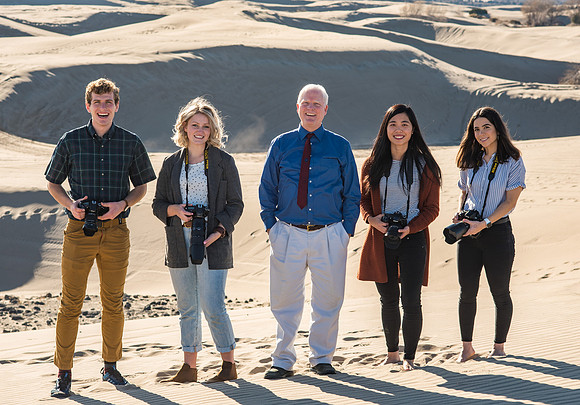 University Realations Photo excursion at the Sand Dunes. 2019