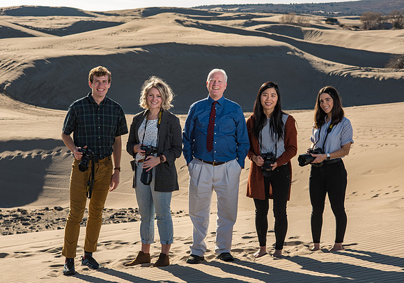 University Realations Photo excursion at the Sand Dunes. 2019