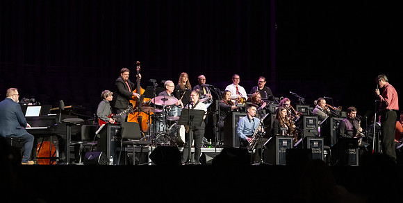 Students, alumni, and Sound Alliance and Vocal Union all participate in Jazz fest.