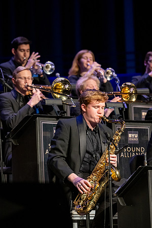 Students, alumni, and Sound Alliance and Vocal Union all participate in Jazz fest.