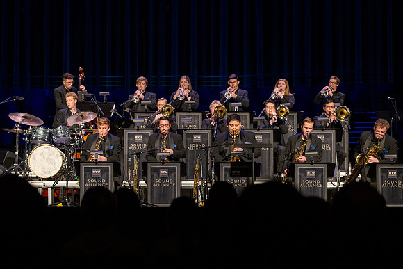 Students, alumni, and Sound Alliance and Vocal Union all participate in Jazz fest.