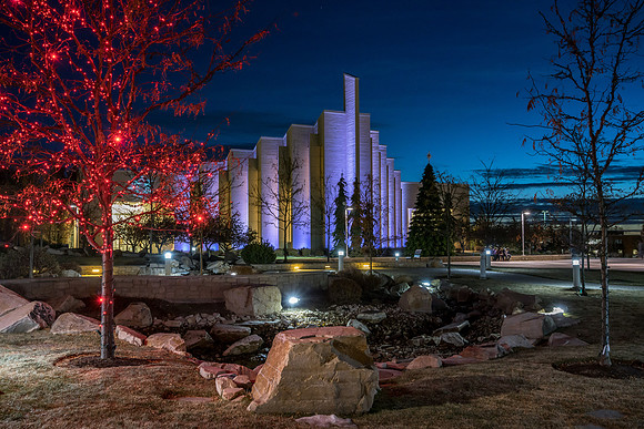 Taylor Building at dusk - Nov 2019