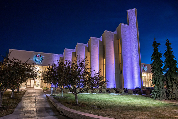 Taylor Building at dusk - Nov 2019