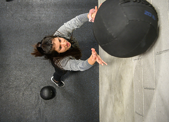Spartan SGX/HIIT is a crossfit style fitness class held in the Hart fitness center.