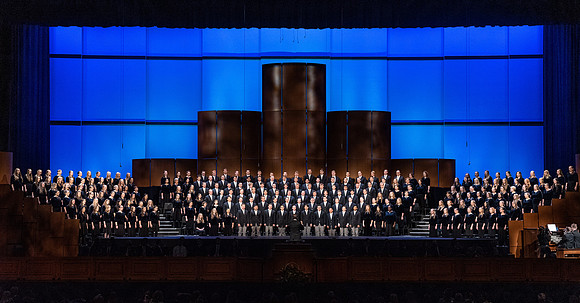 Devotional - Nov 2019 Men and women's choir performs for devotional in the BYU-Idaho Center.