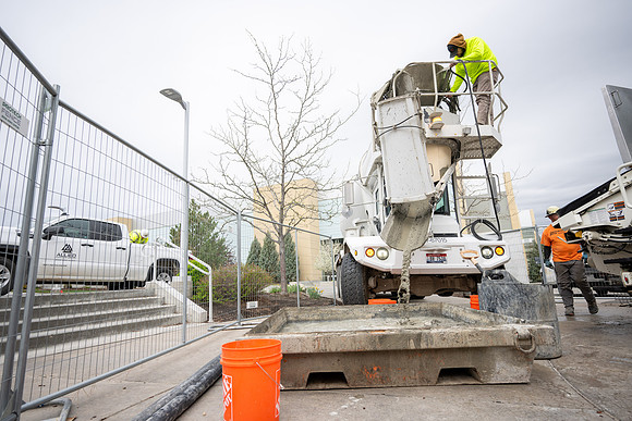 McKay Library Construction Update - May 2025