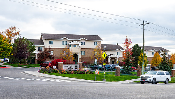 University Village married student housing.